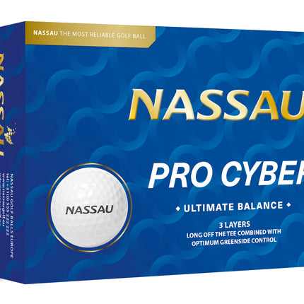 Nassau Pro Cyber - golfballen bedrukken