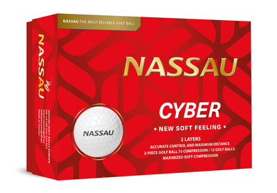 Nassau Cyber - golfballen bedrukken