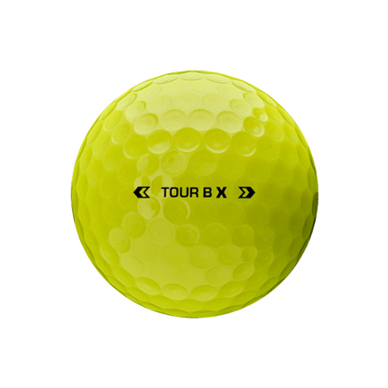 Bridgestone Tour B X - golfballen bedrukken -  Geel