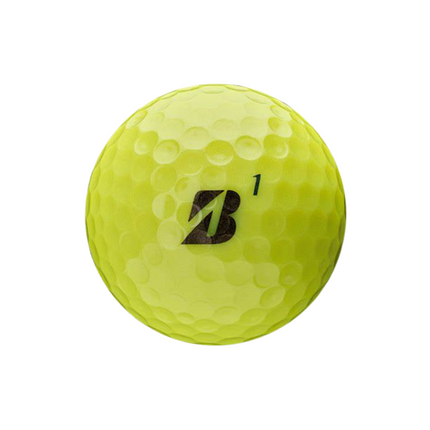 Bridgestone Tour B XS - golfballen bedrukken - Geel