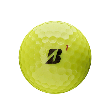 Bridgestone Tour B RX - golfballen bedrukken -  Geel