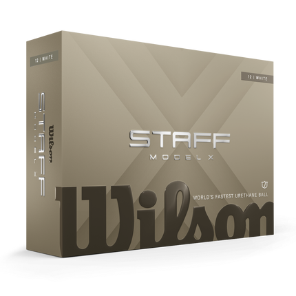 Wilson Staff Model  X - golfballen onbedrukt - Wit
