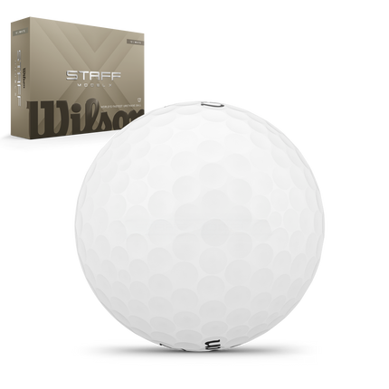 Wilson Staff Model  X - golfballen onbedrukt - Wit