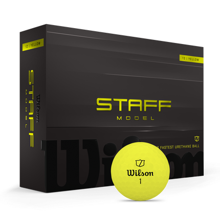 Wilson Staff Model - golfballen bedrukken - Geel