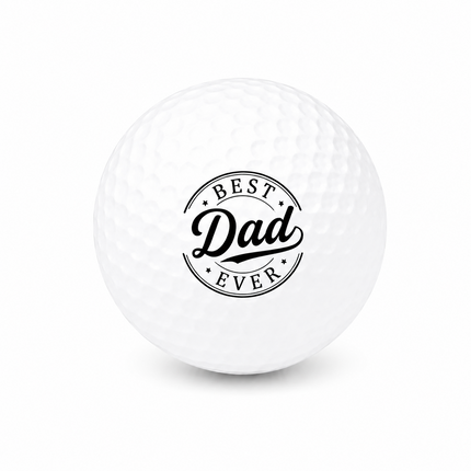 Best Dad Ever golfbal - Wilson Smart Core