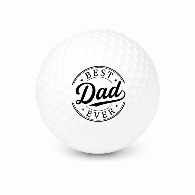 Best Dad Ever golfbal - Wilson Smart Core