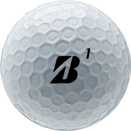 Bridgestone e12 Straight - golfballen onbedrukt - Wit
