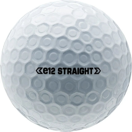 Bridgestone e12 Straight - golfballen onbedrukt - Wit