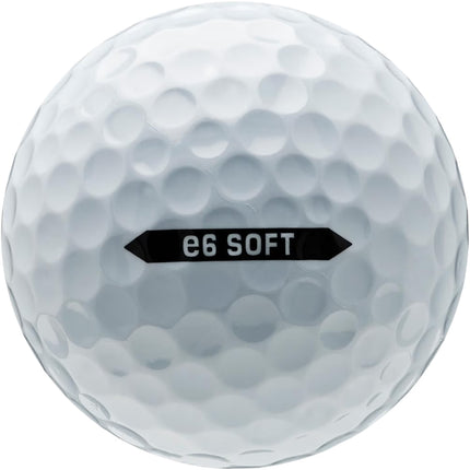 Bridgestone e6 Soft - golfballen onbedrukt - Wit
