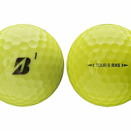 Bridgestone Tour B RXS - golfballen bedrukken - Geel