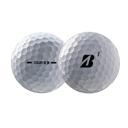 Bridgestone Tour B X - golfballen onbedrukt - Wit