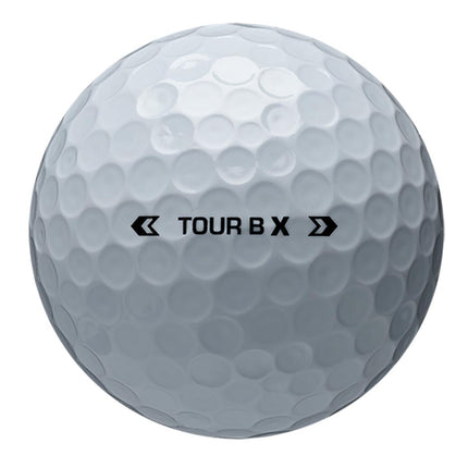 Bridgestone Tour B X - golfballen onbedrukt - Wit