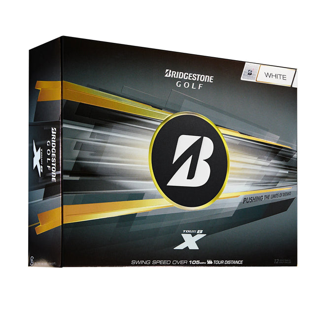 Bridgestone Tour B X - golfballen onbedrukt - Wit