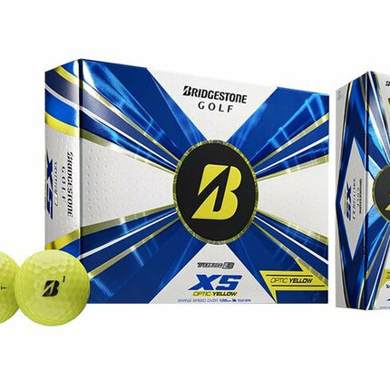 Bridgestone Tour B XS - golfballen bedrukken - Geel
