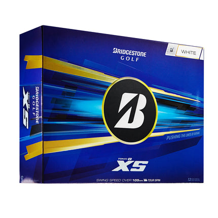 Bridgestone Tour B XS - golfballen onbedrukt - Wit