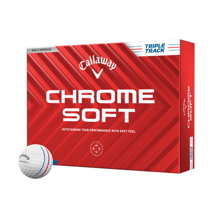 Callaway Chrome Soft Triple Track - golfballen bedrukken