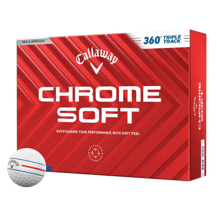 Callaway Chrome Soft Truvis - al bedrukt met logo