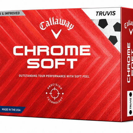 Callaway Chrome Soft Truvis - al bedrukt met logo