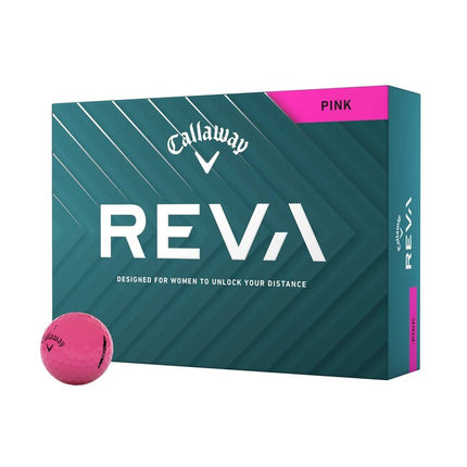 Callaway E•R•C Soft REVA - golfballen bedrukken -  Roze