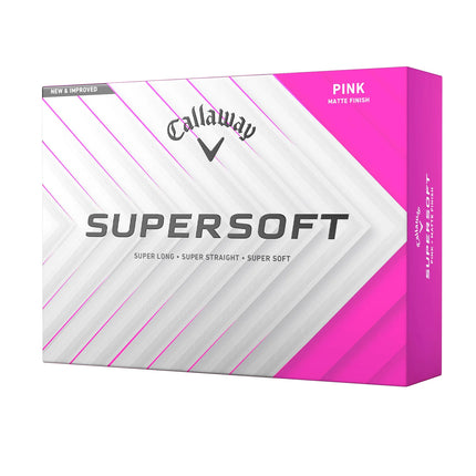 Callaway Supersoft - golfballen bedrukken - Roze