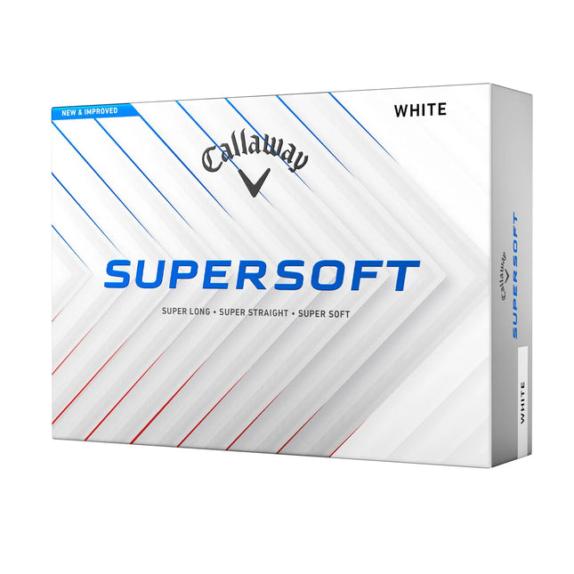 Callaway Supersoft - golfballen bedrukken - Wit
