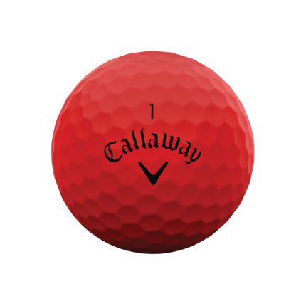 Callaway Supersoft - golfballen bedrukken - Rood