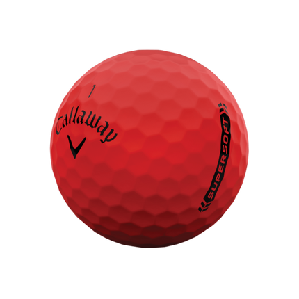 Callaway Supersoft - golfballen bedrukken - Rood