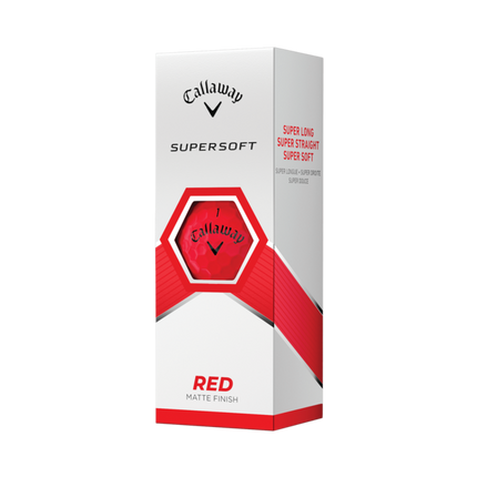 Callaway Supersoft - golfballen bedrukken - Rood
