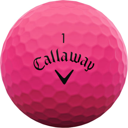 Callaway Supersoft - golfballen onbedrukt - Roze