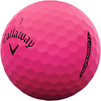 Callaway Supersoft - golfballen onbedrukt - Roze