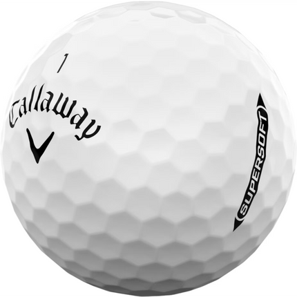 Callaway Supersoft - golfballen onbedrukt - Wit