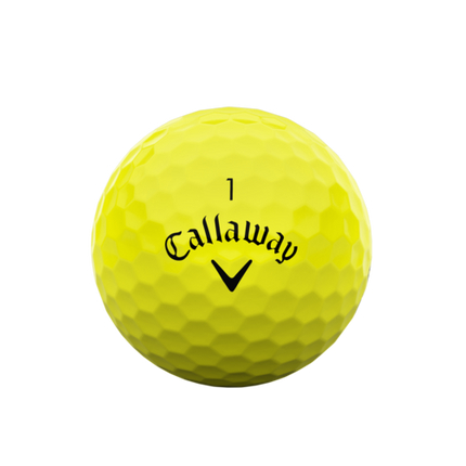 Callaway Warbird - golfballen bedrukken - Geel