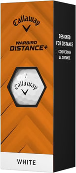 Callaway Warbird Distance+ - al bedrukt met logo - Wit