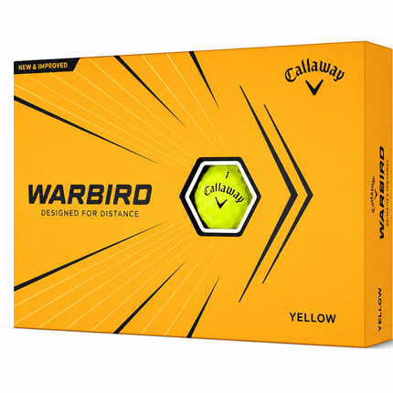 Callaway Warbird - al bedrukt met logo - Geel