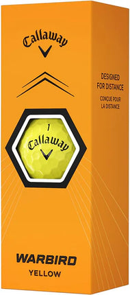 Callaway Warbird - al bedrukt met logo - Geel