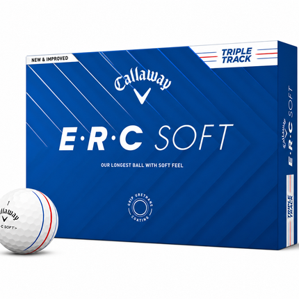 Callaway E•R•C Soft Triple Track - al bedrukt met logo