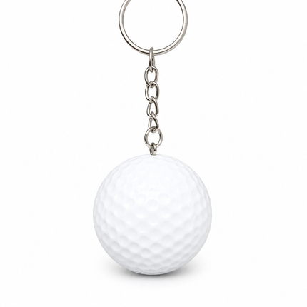 Golfbal Sleutelhanger met Eigen Logo