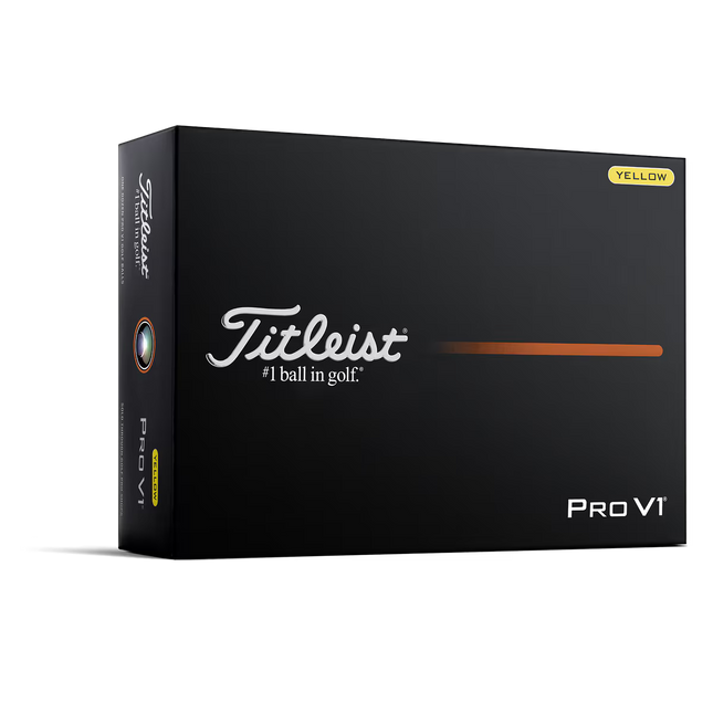 Titleist Pro V1 - golfballen bedrukken - Geel