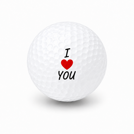I Love You golfbal - Wilson Smart Core