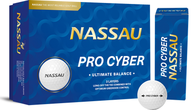 Nassau Pro Cyber - golfballen onbedrukt