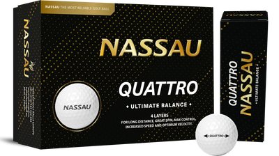 Nassau Quattro - golfballen onbedrukt