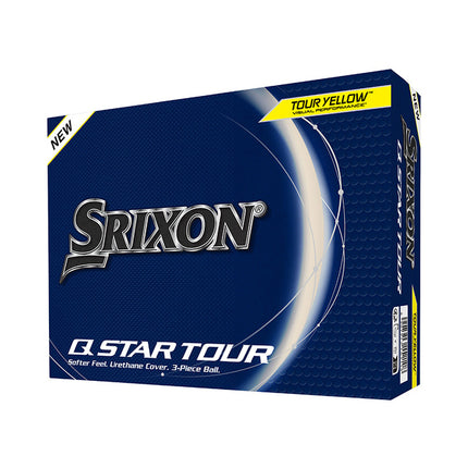 Srixon Q Star Tour - golfballen bedrukken- Geel