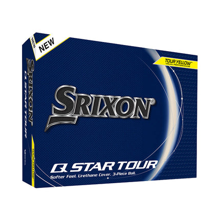 Srixon Q Star Tour - golfballen bedrukken- Geel