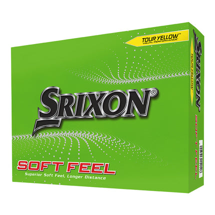 Srixon Soft Feel - golfballen bedrukken - Geel