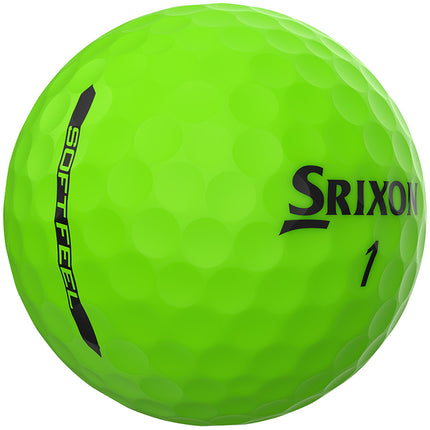 Srixon Soft Feel Brite - golfballen bedrukken - Groen
