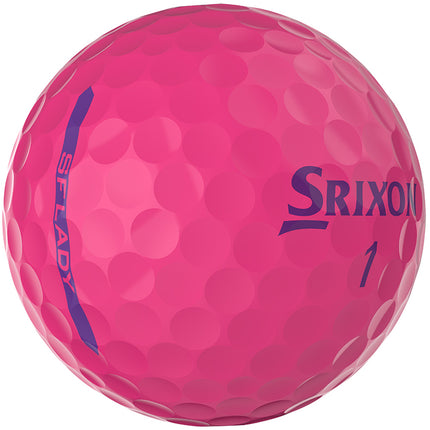 Srixon Soft Feel Lady - golfballen bedrukken -  Roze