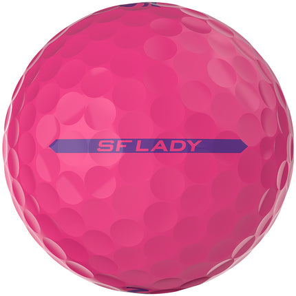 Srixon Soft Feel Lady - golfballen bedrukken -  Roze