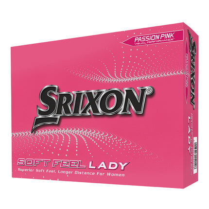 Srixon Soft Feel Lady - golfballen bedrukken -  Roze