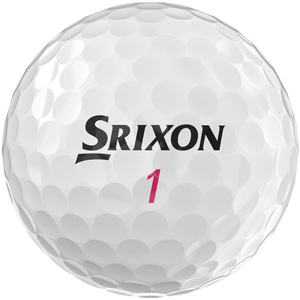 Srixon Soft Feel Lady - golfballen bedrukken -  Wit