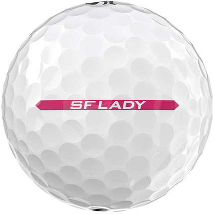 Srixon Soft Feel Lady - golfballen bedrukken -  Wit